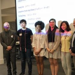The Japanese Program hosted the Induction Ceremony into the Japanese National Honors Society on February 21, 2018