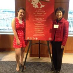 CONGRATULATIONS TO ALEXANDRA SILLER WHO RECEIVED THE SILVER AWARD FOR CHINESE SPEECH CONTEST.