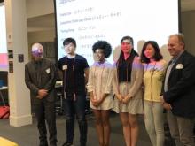 The Japanese Program hosted the Induction Ceremony into the Japanese National Honors Society on February 21, 2018