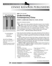 UNDERSTANDING CONTEMPORARY CHINA 